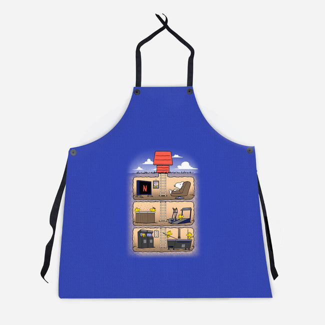 Home Sweet Home-unisex kitchen apron-trheewood