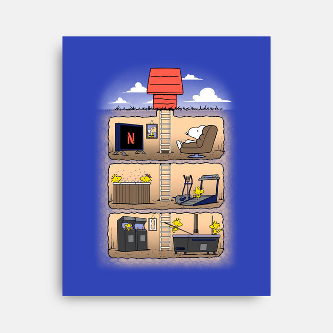 Home Sweet Home-none stretched canvas-trheewood