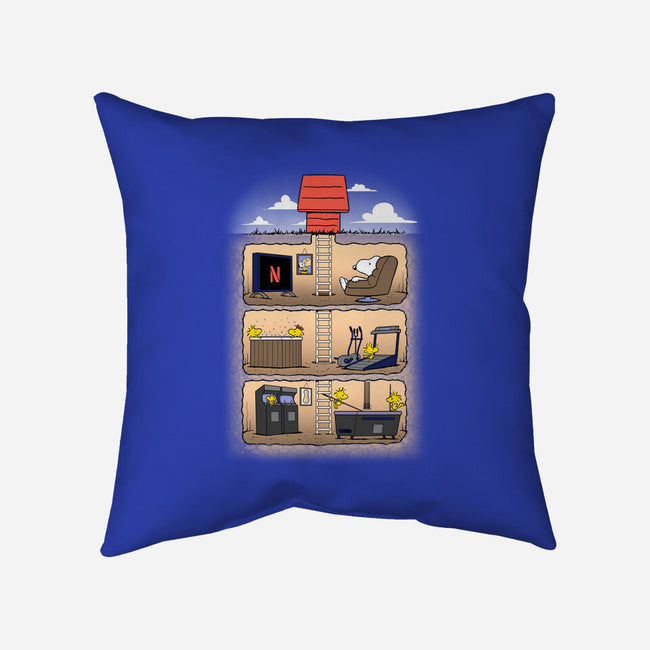 Home Sweet Home-none removable cover w insert throw pillow-trheewood