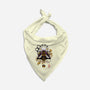 Honey Bee-cat bandana pet collar-etcherSketch