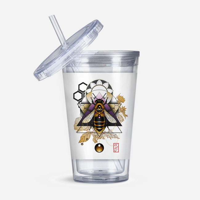 Honey Bee-none acrylic tumbler drinkware-etcherSketch