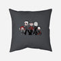 Horror BFFs-none removable cover w insert throw pillow-DoOomcat