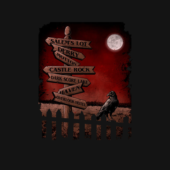 Horror Crossroads-youth pullover sweatshirt-saqman