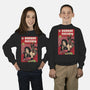 Horror Fiction-youth crew neck sweatshirt-Green Devil