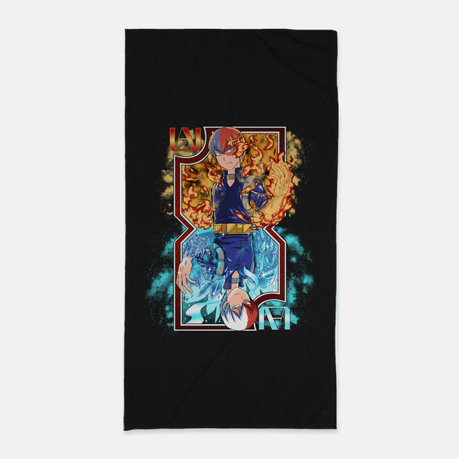 Hot and Cold Card-none beach towel-Coinbox Tees