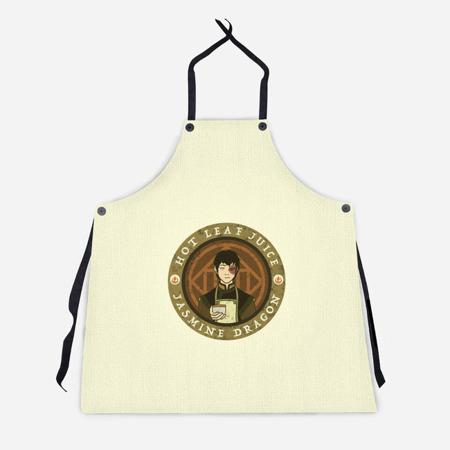 Hot Leaf Juice-unisex kitchen apron-KatHaynes