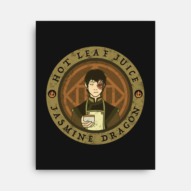 Hot Leaf Juice-none stretched canvas-KatHaynes