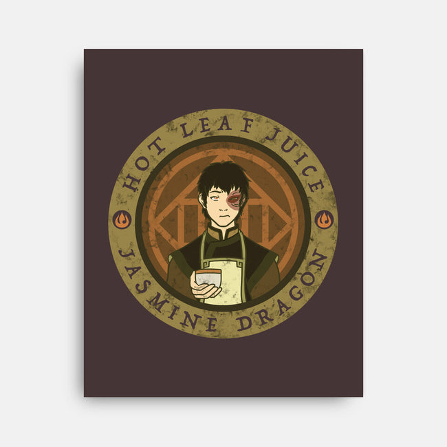 Hot Leaf Juice-none stretched canvas-KatHaynes