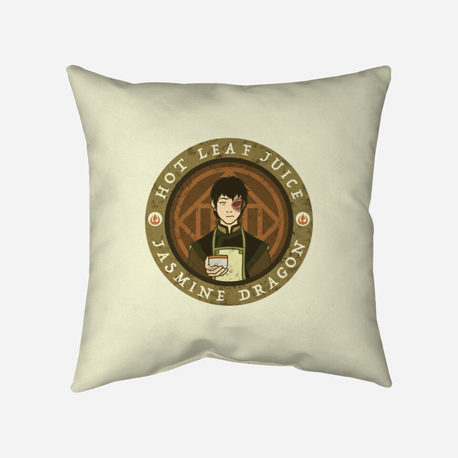 Hot Leaf Juice-none removable cover w insert throw pillow-KatHaynes