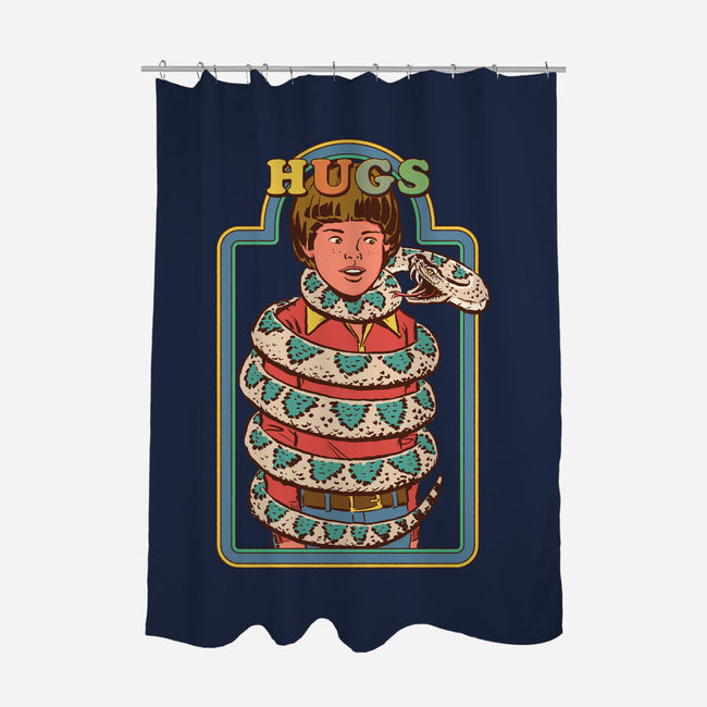 Hugsss-none polyester shower curtain-Steven Rhodes