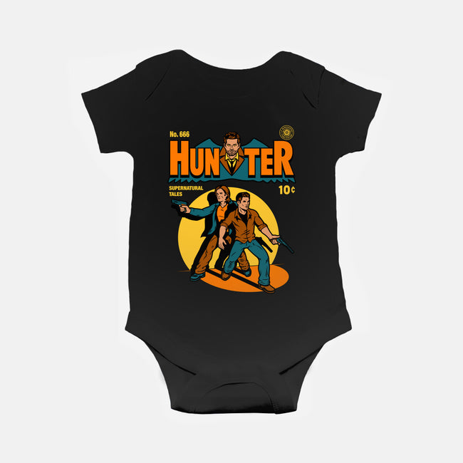 Hunter Comic-baby basic onesie-harebrained