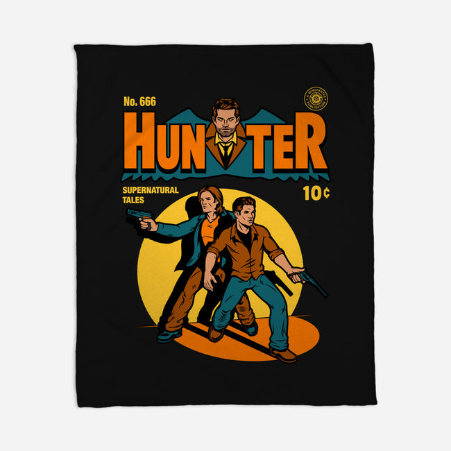 Hunter Comic-none fleece blanket-harebrained