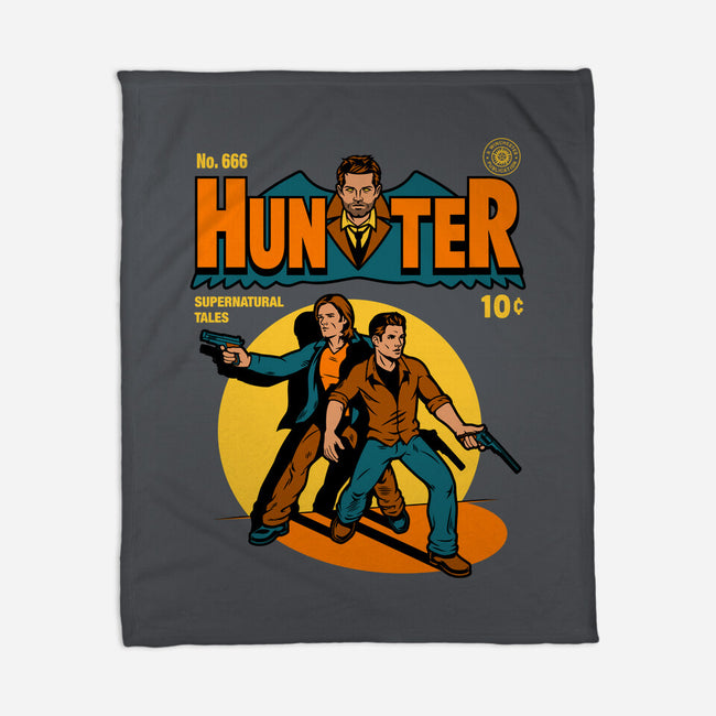 Hunter Comic-none fleece blanket-harebrained