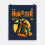 Hunter Comic-none matte poster-harebrained