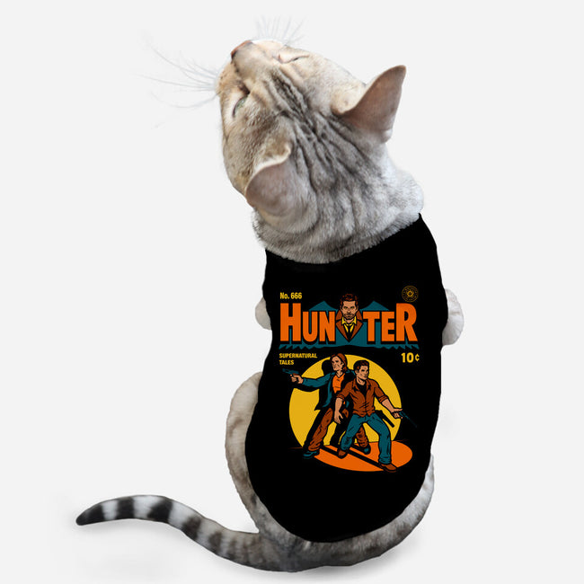 Hunter Comic-cat basic pet tank-harebrained