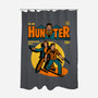 Hunter Comic-none polyester shower curtain-harebrained
