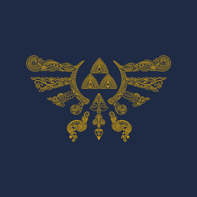 Hylian Henna-none polyester shower curtain-Legendary Phoenix