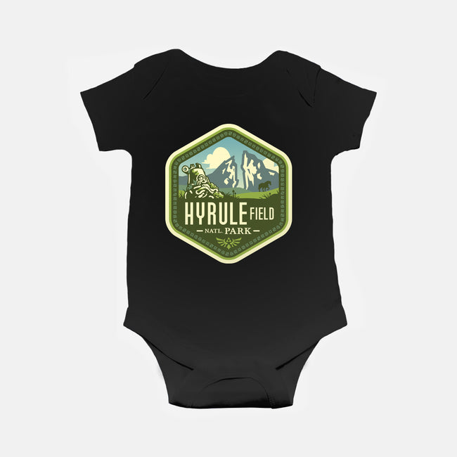 Hyrule Field National Park-baby basic onesie-chocopants