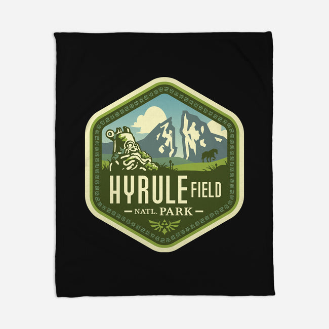 Hyrule Field National Park-none fleece blanket-chocopants