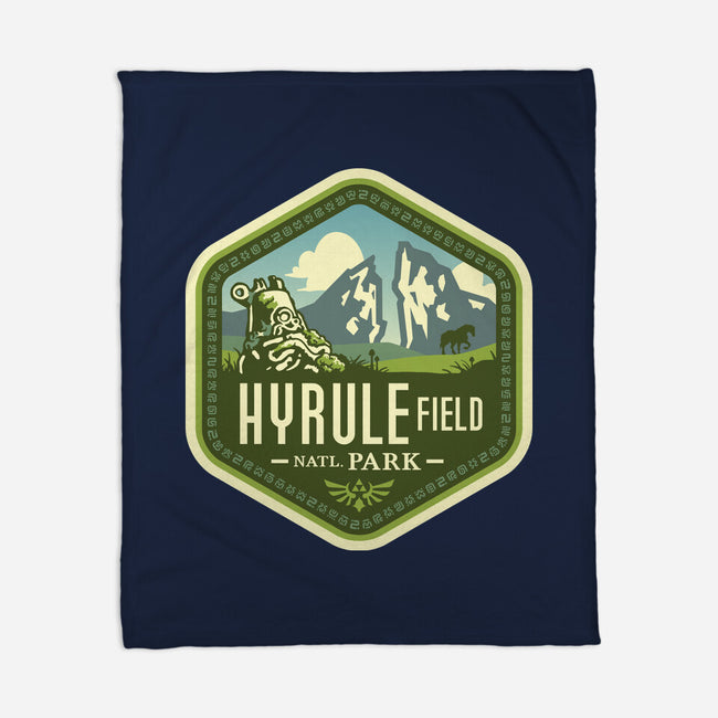 Hyrule Field National Park-none fleece blanket-chocopants