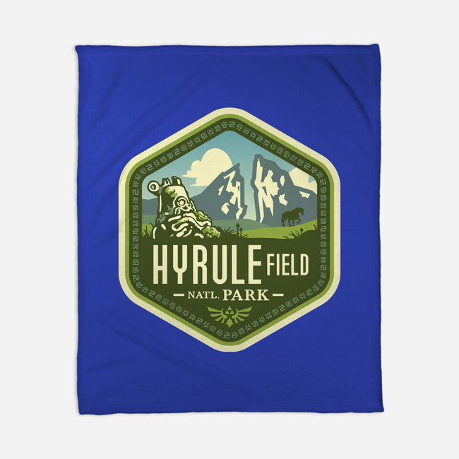 Hyrule Field National Park-none fleece blanket-chocopants