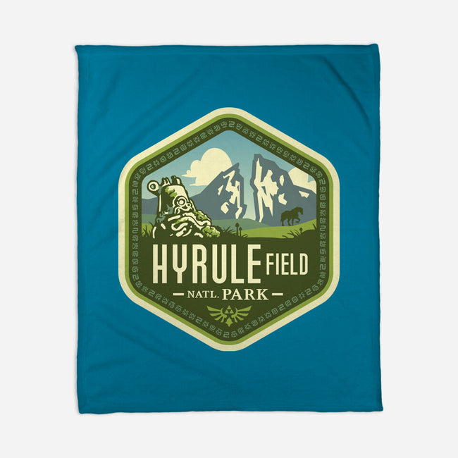 Hyrule Field National Park-none fleece blanket-chocopants