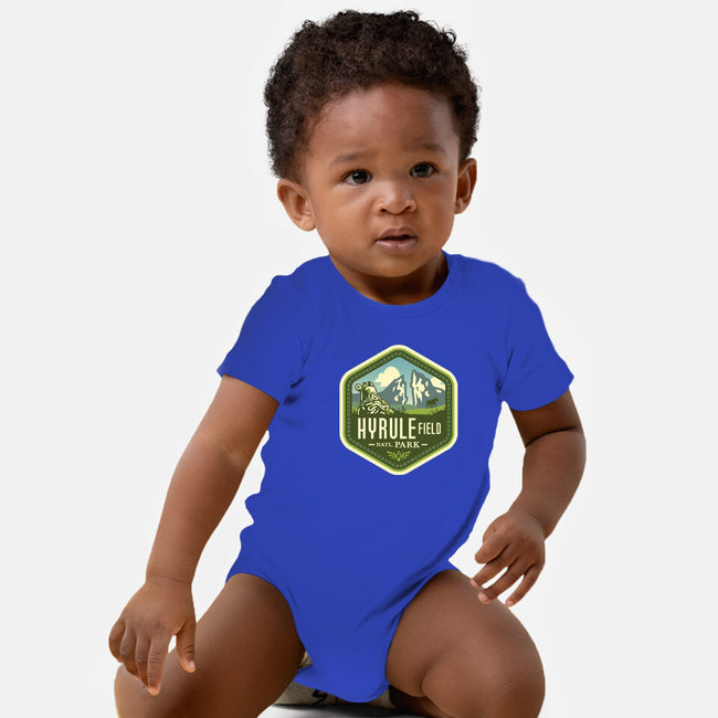 Hyrule Field National Park-baby basic onesie-chocopants