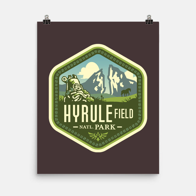 Hyrule Field National Park-none matte poster-chocopants