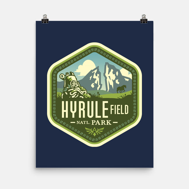 Hyrule Field National Park-none matte poster-chocopants