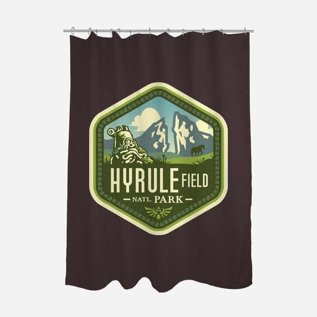 Hyrule Field National Park-none polyester shower curtain-chocopants