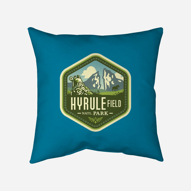 Hyrule Field National Park-none removable cover w insert throw pillow-chocopants