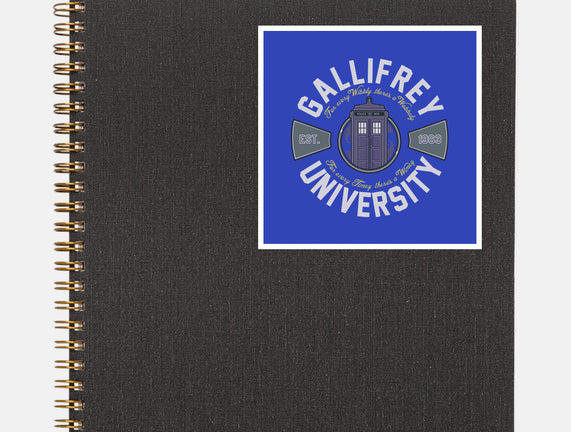 Gallifrey University