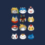 Gamer Cats-none polyester shower curtain-BlancaVidal