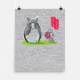 Ghibli Ink-none matte poster-BlancaVidal