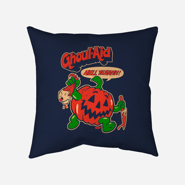 GHOOOUL-AID-none removable cover throw pillow-BeastPop