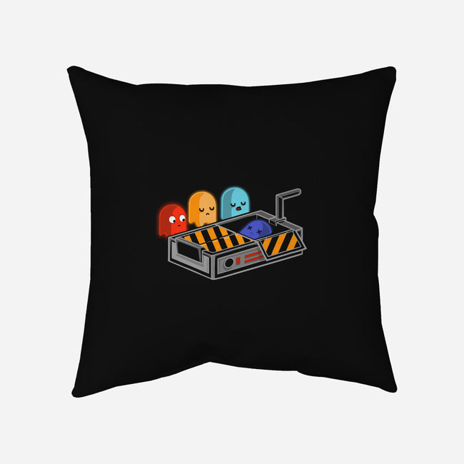 Ghost Busted-none removable cover throw pillow-Naolito