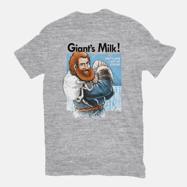 Giant's Milk!-womens fitted tee-alemaglia