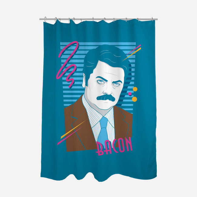 Gimme All the Bacon-none polyester shower curtain-Bamboota