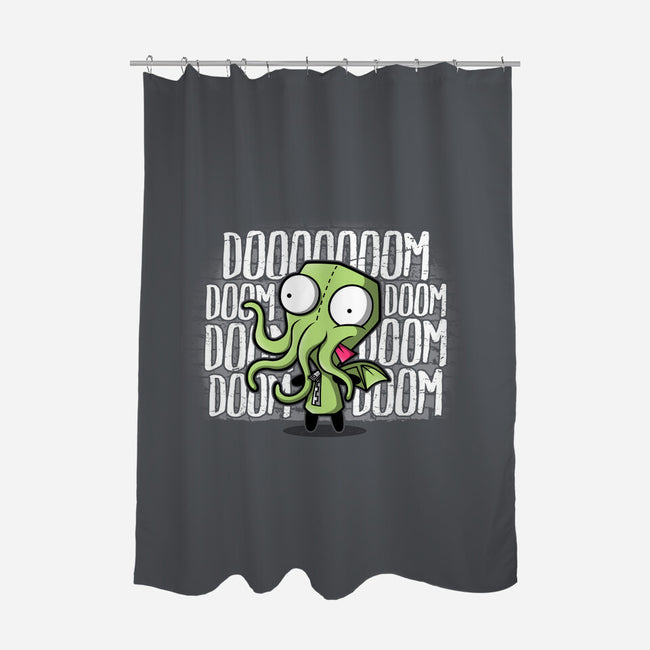 GIRthulhu-none polyester shower curtain-adho1982