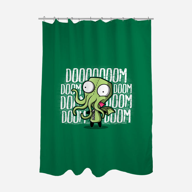 GIRthulhu-none polyester shower curtain-adho1982