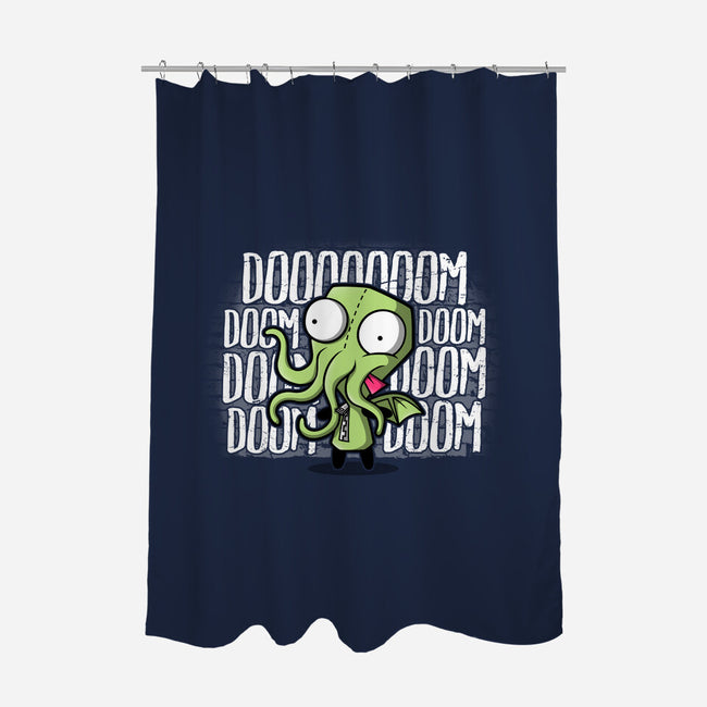 GIRthulhu-none polyester shower curtain-adho1982
