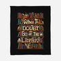 Go To The Library-none fleece blanket-risarodil