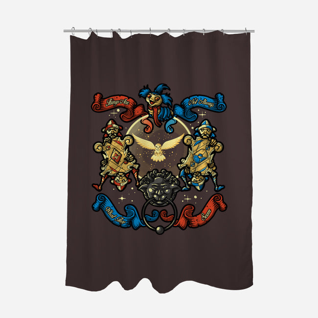 Goblin Kingdom-none polyester shower curtain-Letter_Q
