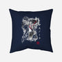 God of The New World-none removable cover w insert throw pillow-DrMonekers