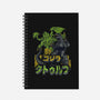 Godzilla vs. Cthulhu-none dot grid notebook-Melee_Ninja