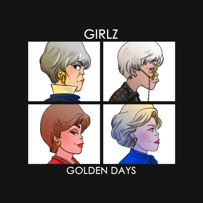 Golden Days-none glossy sticker-ursulalopez