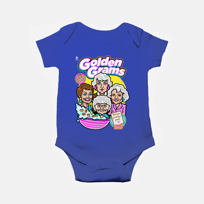 Golden Grams-baby basic onesie-harebrained