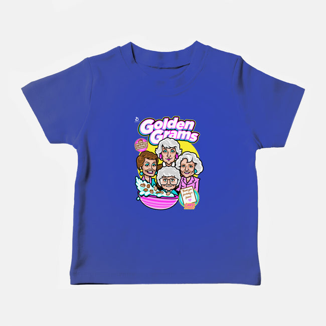Golden Grams-baby basic tee-harebrained