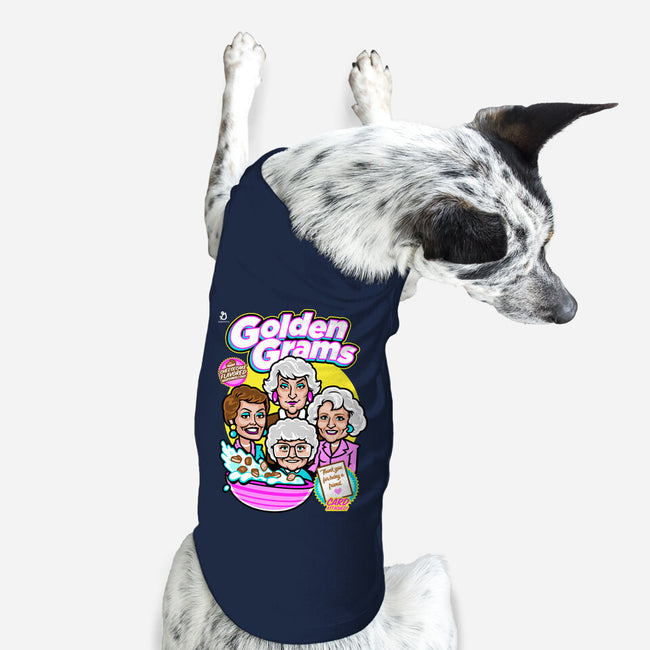 Golden Grams-dog basic pet tank-harebrained