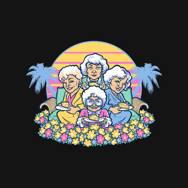 Golden Grannies-unisex kitchen apron-Harebrained